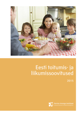 Eesti toitumis- ja liikumissoovitused